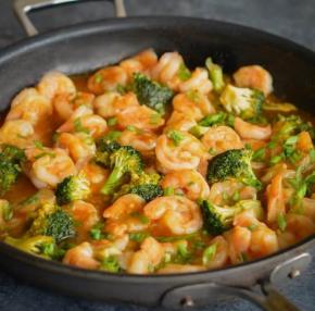 Sweet & Sour Shrimp With Broccoli